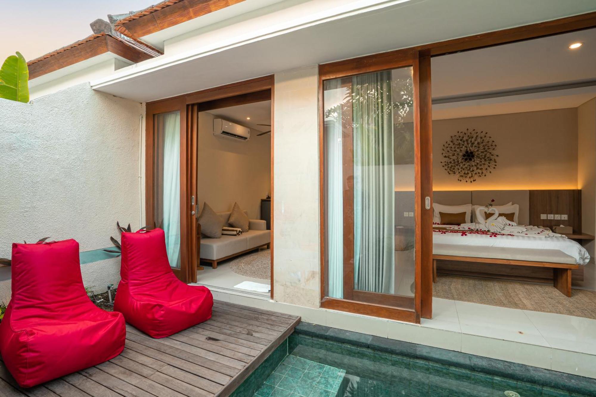 The Sakaye Villas & Spa Legian Zimmer foto