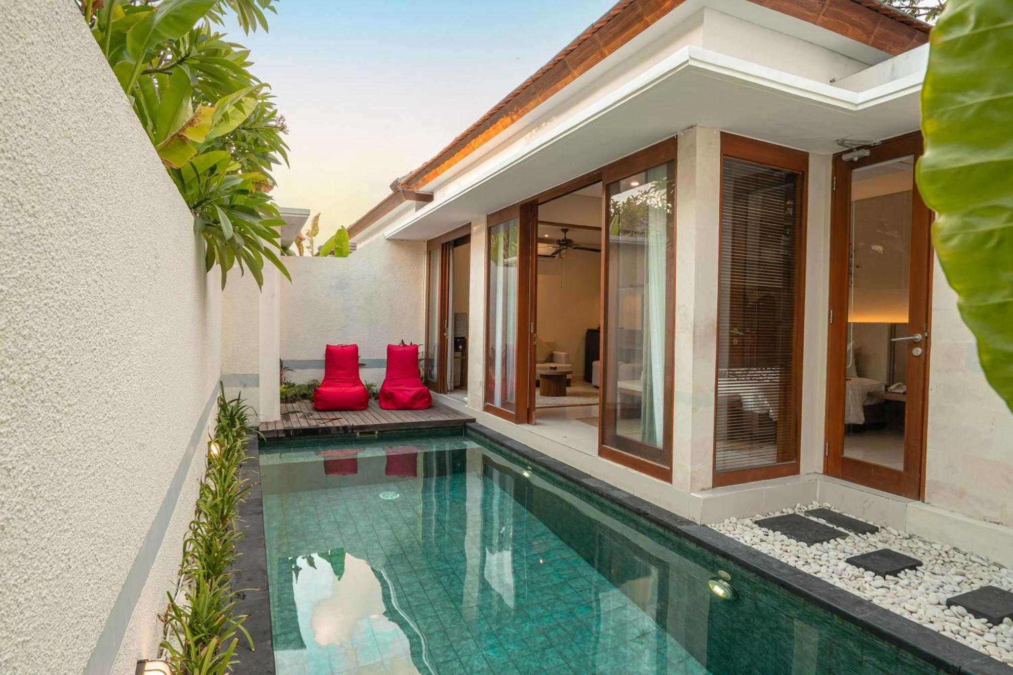 The Sakaye Villas & Spa Legian Zimmer foto
